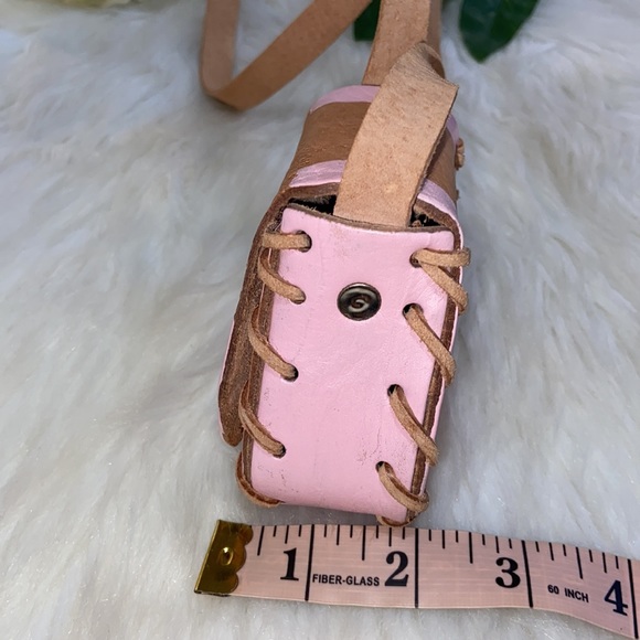 Hand Tooled / Crafted Leather Mini Bag for Girls - Picture 15 of 17